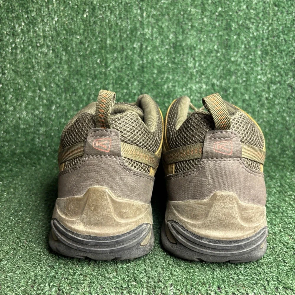 Keen Circadia Low Vent Waterproof Leather Hiking Trail Shoes Brown Mens Size 14